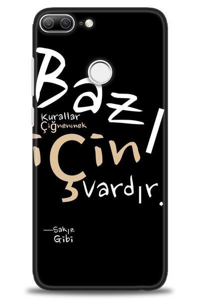 Rulet Aksesuar غطاء متوافق مع هاتف هواوي هونر 9 لايت HD مطبوع - غطاء سيليكون ...