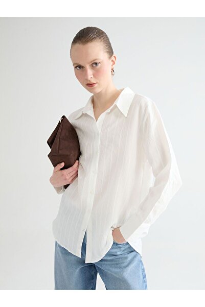 LC Waikiki Cămașă de damă cu dungi