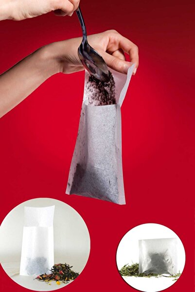 QesQin 30 Disposable Tea Brewing Bags for Brewing Tea Inside the Teapot |   P...