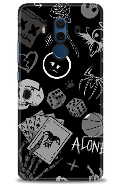 Rulet Aksesuar غطاء متوافق مع هاتف هواوي ميت 10 برو HD مطبوع - غطاء سيليكون م...