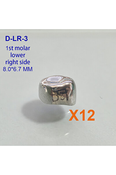 Choice25 D-LR-3 12pcs Dental Temporary Crowns E3 E4 E5 D3 D4 D5 1st 2nd Prefo...