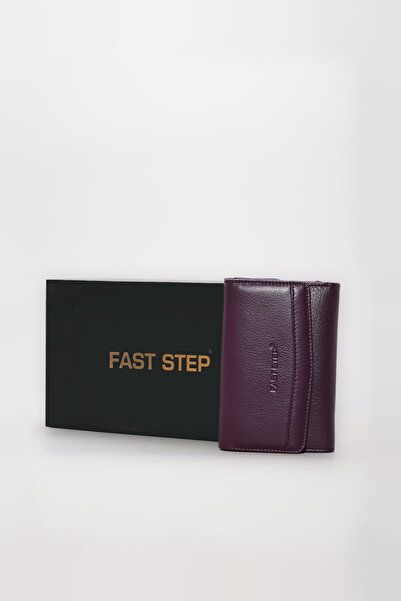 FAST STEP Portofel bifold pentru femei din piele naturală 779CA2620
