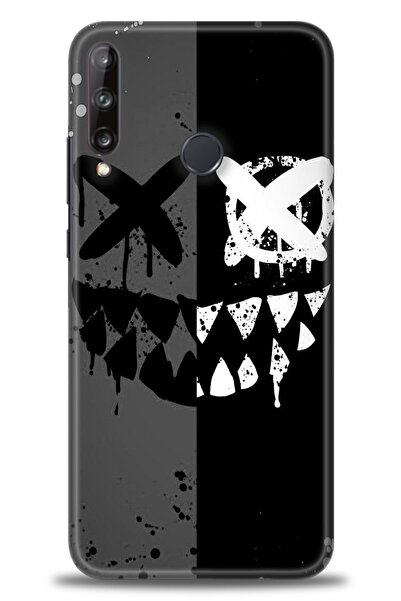 Rulet Aksesuar حافظة متوافقة مع هاتف هواوي P40 Lite E + واقي شاشة من السيرامي...