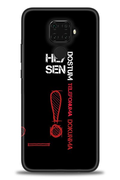 Rulet Aksesuar غطاء متوافق مع هاتف هواوي ميت 30 لايت HD مطبوع - غطاء سيليكون ...