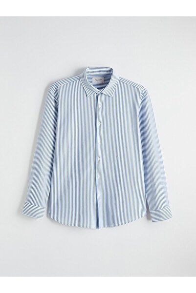 LC Waikiki Regular Fit Çizgili Erkek Gömlek