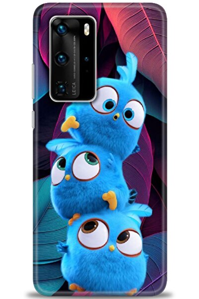 Rulet Aksesuar غطاء متوافق مع هاتف هواوي P40 Pro HD مطبوع + واقي شاشة سيراميك...