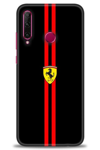 Rulet Aksesuar غطاء متوافق مع هاتف هواوي هونر 20 لايت HD مطبوع - غطاء سيليكون...