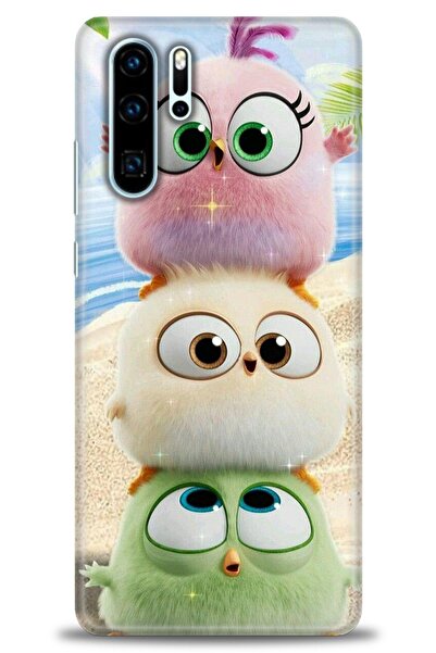 Rulet Aksesuar غطاء متوافق مع هاتف هواوي P30 Pro HD مطبوع - غطاء سيليكون بتصم...