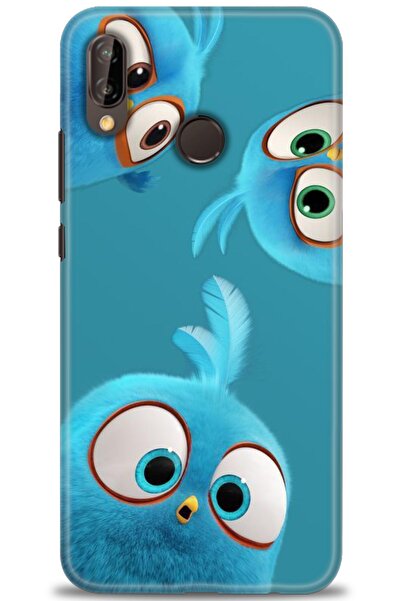 Rulet Aksesuar غطاء متوافق مع هاتف هواوي P20 لايت HD مطبوع - غطاء سيليكون بتص...