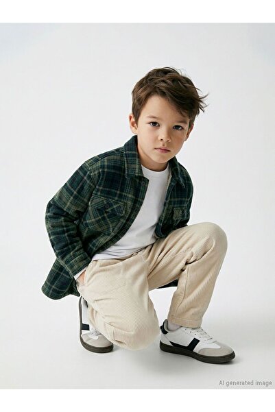 LC Waikiki Καρό αγορίστικο πουκάμισο μπουφάν