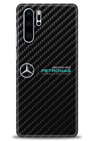 Rulet Aksesuar Huawei P30 Pro Uyumlu Kılıf HD Baskılı Kapak - Tasarım Silikon...