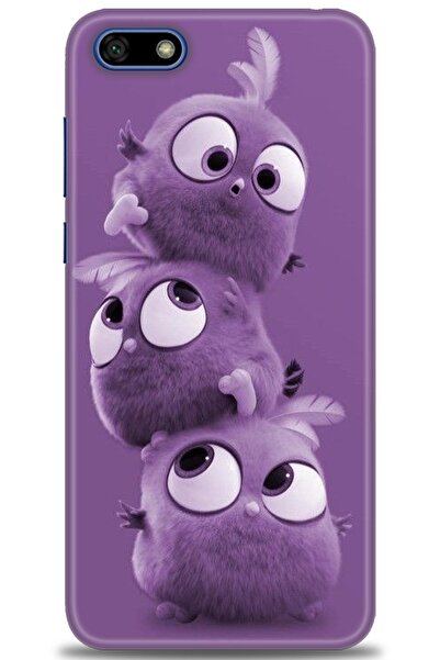 Rulet Aksesuar غطاء متوافق مع هاتف هواوي Y5 2018 HD مطبوع - غطاء سيليكون مصمم...