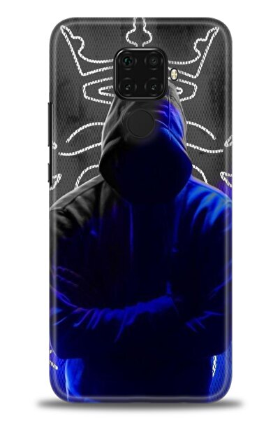 Rulet Aksesuar غطاء متوافق مع هاتف هواوي ميت 30 لايت HD مطبوع - غطاء سيليكون ...