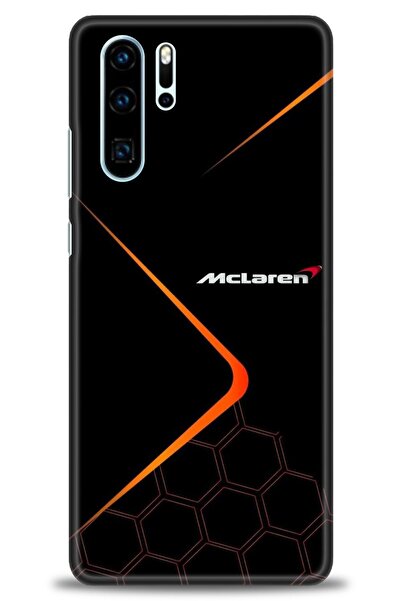 Rulet Aksesuar غطاء متوافق مع هاتف هواوي P30 Pro HD مطبوع - غطاء سيليكون بتصم...