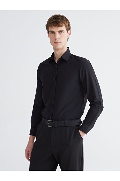 LC Waikiki Прилепнала мъжка риза с дълъг ръкав