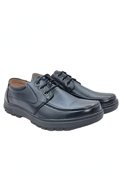 Generic Comfortable Lace-Up Formal Shoes Black