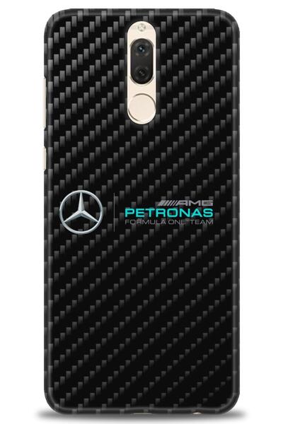 Rulet Aksesuar غطاء متوافق مع هاتف هواوي ميت 10 لايت HD مطبوع - غطاء سيليكون ...