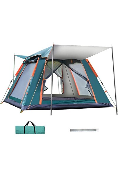 bolivia's Camping Tent, 240x240x154cm Large Multicolor Tent with Rainfly, Quick Setup Shelter for Ba