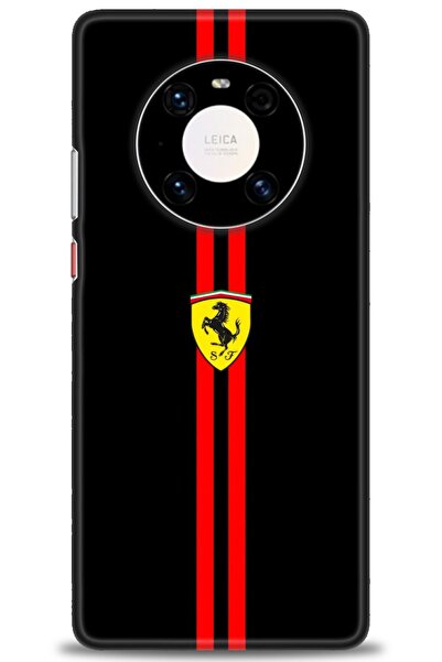 Rulet Aksesuar غطاء متوافق مع هاتف هواوي ميت 40 برو HD مطبوع - غطاء سيليكون م...