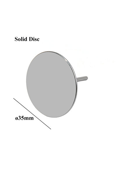 Choice5 قرص واحد من ورق صنفرة الأظافر المصنوع من الفولاذ المقاوم للصدأ الصلب، مقاس 35 مم أو 20/25/35 مم، لإزالة الجلد الميت والجلد المتصلب من القدم.