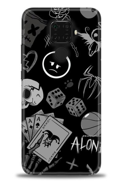 Rulet Aksesuar غطاء متوافق مع هاتف هواوي ميت 30 لايت HD مطبوع - غطاء سيليكون ...