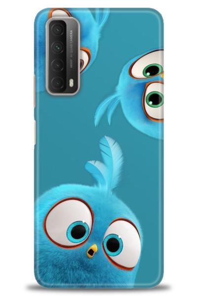 Rulet Aksesuar غطاء متوافق مع هاتف هواوي بي سمارت 2021 HD مطبوع - غطاء سيليكو...