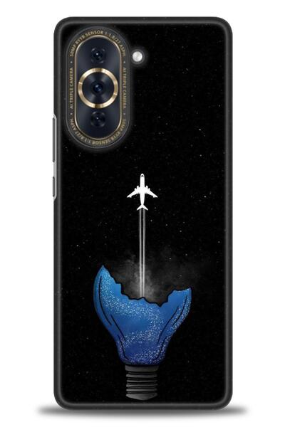 Rulet Aksesuar غطاء متوافق مع هاتف هواوي نوفا 10 HD مطبوع - غطاء سيليكون مصمم...