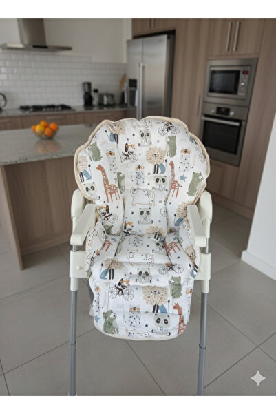 Wenaris Μαξιλάρι καρεκλάκι φαγητού διπλής όψης από 100% βαμβάκι (ΔΙΑΘΕΤΟΥΝ ΘΗΚΕΣ ΓΙΑ ΖΩΝΗ)