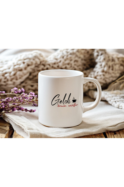 Beramussa Money Is Coming to Me Mug – Minimal Coffee Time Themed Daily Motivation Cup