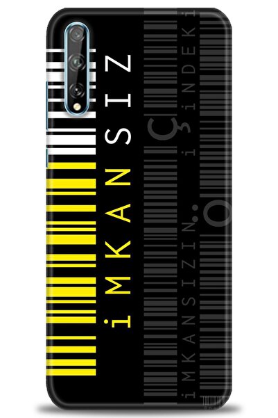 Rulet Aksesuar غطاء متوافق مع هاتف هواوي بي سمارت اس اتش دي مطبوع - غطاء سيلي...