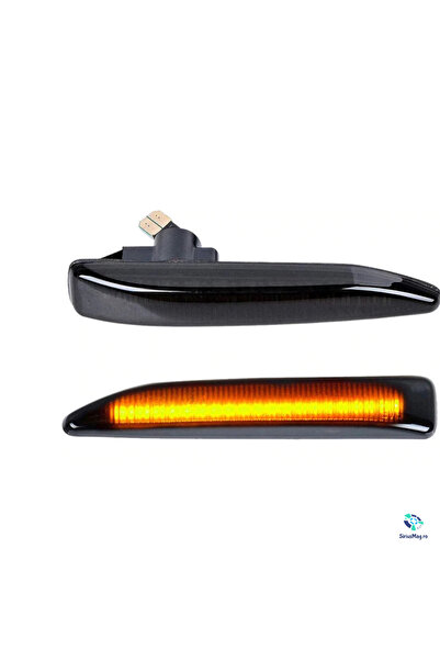 BMW Set of 2 Smoke LED Turn Signal Lights for E65