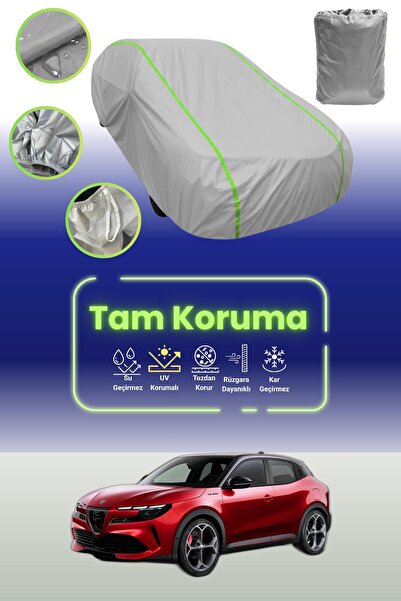 Dokaca Neo غطاء حماية للسيارة من القماش الرمادي النيون قماش مجدّل ألفا روميو ...