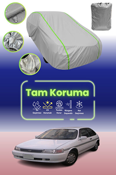 Dokaca Neo غطاء حماية للسيارة من قماش السيارة باللون الرمادي النيون قماش مجدّ...