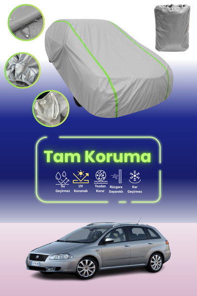 Dokaca Neo غطاء حماية للسيارة من القماش الرمادي النيون قماش مجدّل متوافق مع س...