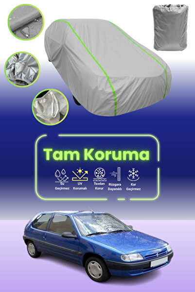 Dokaca Neo غطاء حماية للسيارة باللون الرمادي النيون قماش مجدّل سيتروين ساكسو ...