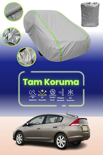 Dokaca Neo غطاء حماية للسيارة باللون الرمادي النيون قماش مجدّل هوندا إنسايت 2...