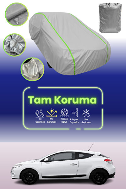 Dokaca Neo غطاء حماية للسيارة باللون الرمادي النيون قماش مجدّل متوافق مع سيار...