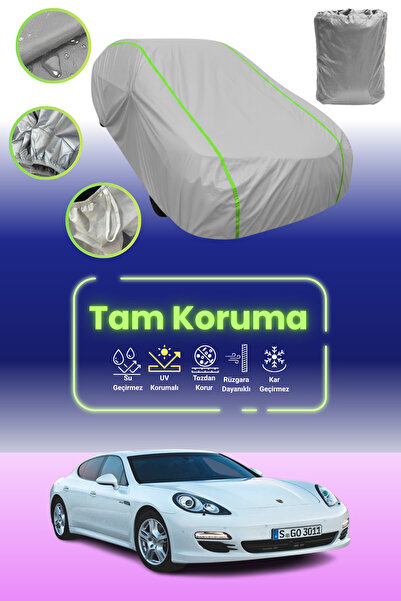 Dokaca Neo غطاء حماية للسيارة باللون الرمادي النيون قماش مجدّل بورش باناميرا ...