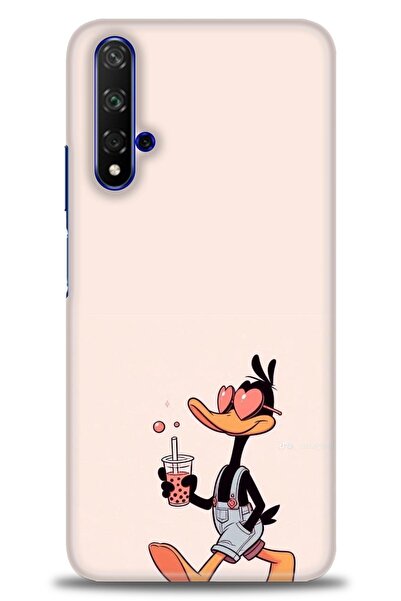 Rulet Aksesuar غطاء متوافق مع هاتف هواوي هونر مطبوع HD - غطاء سيليكون مصمم - 407