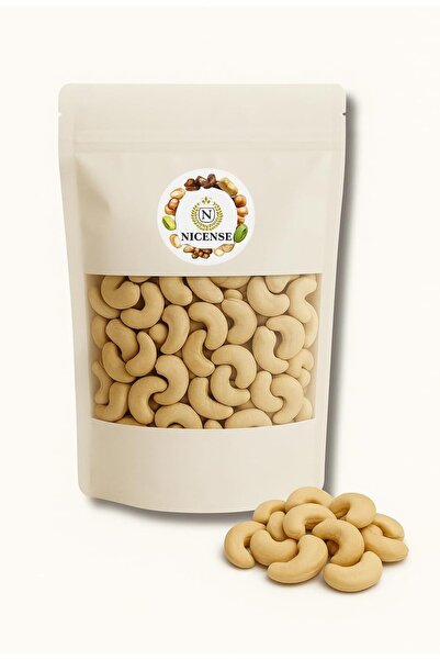 nicense Raw Cashew Nuts – Premium Indian Cashews | Whole, Natural & Unsalted (500g)