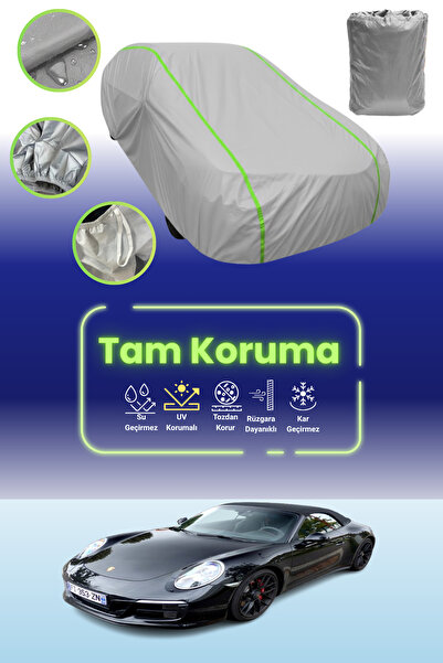 Dokaca Neo غطاء حماية للسيارة باللون الرمادي النيون قماش مجدّل من نوع بورش 91...