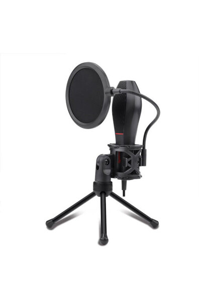 REDRAGON Microfon de streaming profesional Quasar - Negru