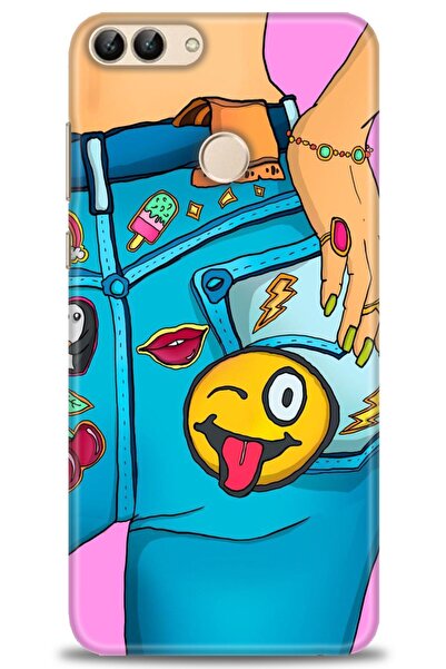 Rulet Aksesuar حافظة متوافقة مع هاتف هواوي بي سمارت + واقي شاشة من السيراميك ...