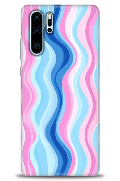 Rulet Aksesuar غطاء متوافق مع هاتف هواوي P30 Pro HD مطبوع - غطاء سيليكون بتصم...