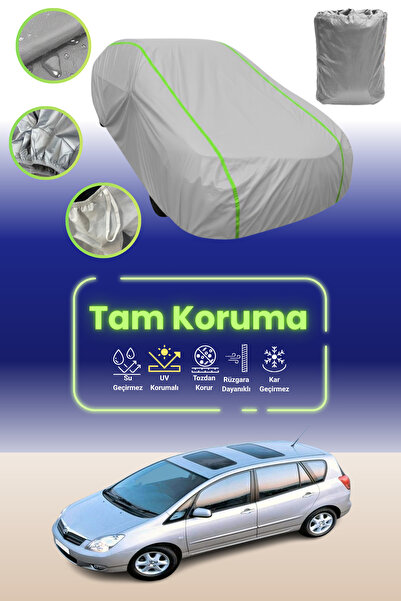 Dokaca Neo غطاء حماية للسيارة باللون الرمادي النيون قماش مجدّل تويوتا كورولا ...