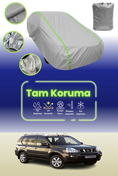 Dokaca Neo غطاء حماية للسيارة باللون الرمادي النيون قماش مجدّل متوافق مع نيسا...