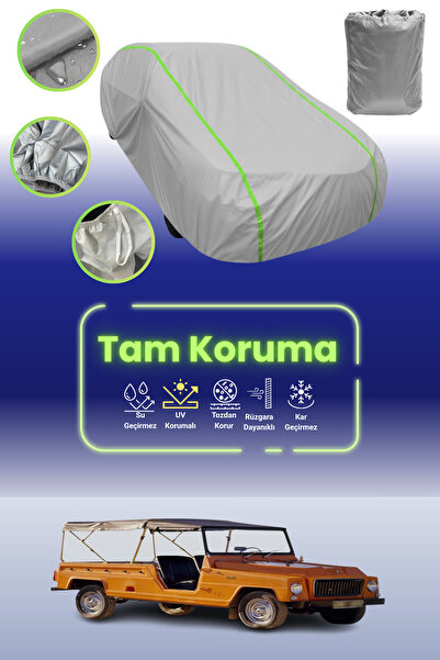 Dokaca Neo غطاء حماية للسيارة من القماش الرمادي النيون قماش مجدّل Renault Rod...