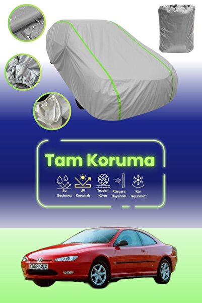 Dokaca Neo غطاء حماية للسيارة من القماش الرمادي اللامع قماش مجدّل متوافق مع س...