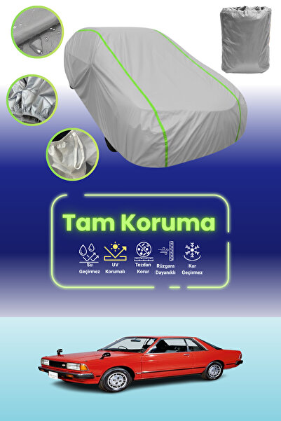 Dokaca Neo غطاء حماية للسيارة من القماش الرمادي النيون قماش مجدّل نيسان بلو ب...