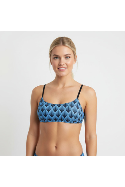 BONBON Women's Wire Free Unsupportive Scoop Bralet Bra Bb2113